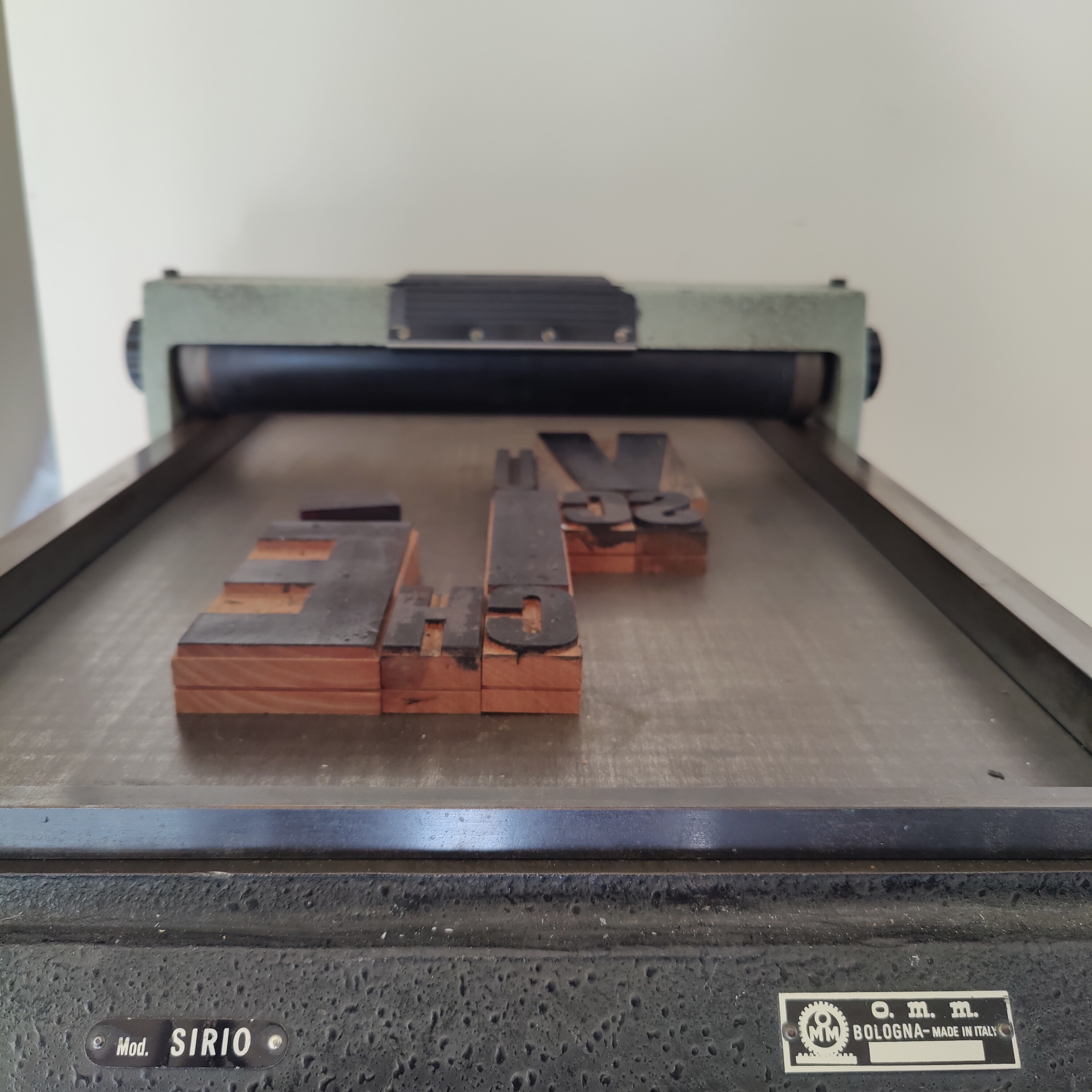 The SIRIO press from OMM Bologna