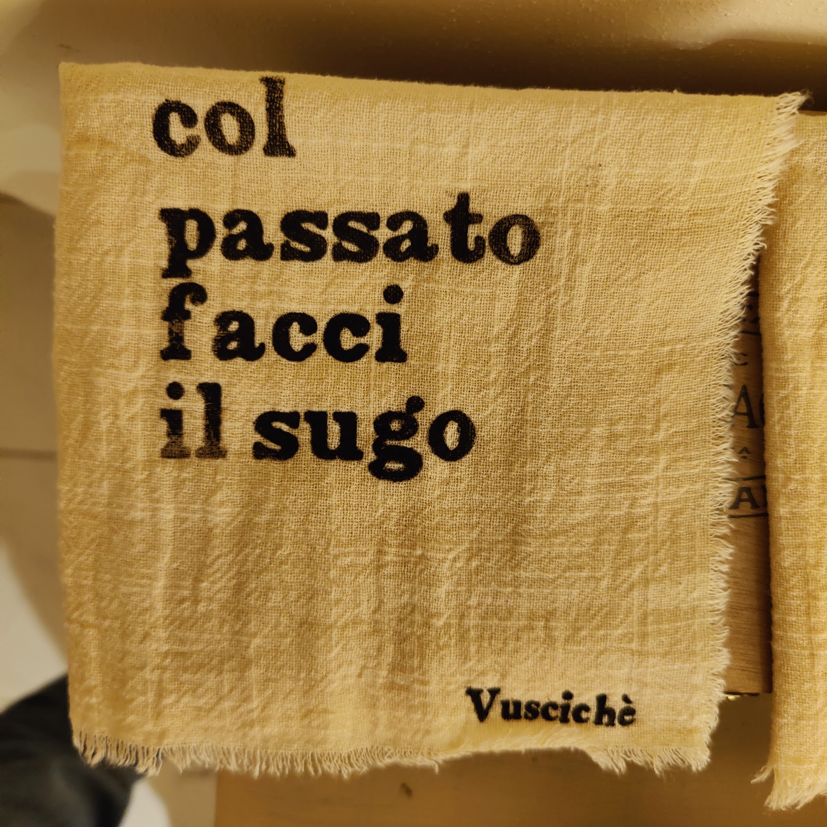 Vuscichè printed linen